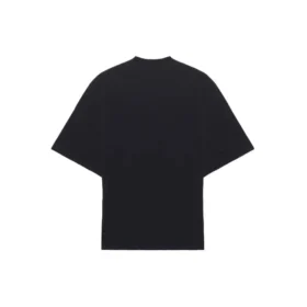 Miesten Balenciaga -juoksupaita, kuviopainatus ja logo, väljä, lyhythihainen, musta 641614TJVK61070 Miesten Balenciaga -juoksupaita, kuviopainatus ja logo, väljä, lyhythihainen, musta 641614TJVK61070