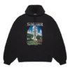 Miesten Balenciaga Landscape Loose -hupparit, musta 641679TJVH91000