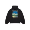Miesten Balenciaga Landscape Loose -hupparit, musta 641679TJVH91000