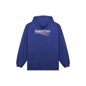 Miesten Balenciaga-logopainatus, klassinen tummansininen 600583TIV531195