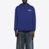 Miesten Balenciaga-logopainatus, klassinen tummansininen 600583TIV531195