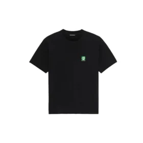 Miesten Balenciaga-logopainettu lyhythihainen paita, musta 594579THV631000 Miesten Balenciaga-logopainettu lyhythihainen paita, musta 594579THV631000