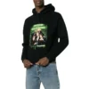 Miesten Balenciaga musta painatus, pitkähihainen, musta 556136TDV151000