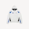 Miesten Balenciaga | NBA-yhteistyömalli, oversized-huppari vetoketjulla, valkoinen/monivärinen Miesten Balenciaga | NBA-yhteistyömalli, oversized-huppari vetoketjulla, valkoinen/monivärinen