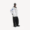 Miesten Balenciaga | NBA-yhteistyömalli, oversized-huppari vetoketjulla, valkoinen/monivärinen Miesten Balenciaga | NBA-yhteistyömalli, oversized-huppari vetoketjulla, valkoinen/monivärinen