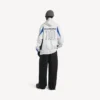 Miesten Balenciaga | NBA-yhteistyömalli, oversized-huppari vetoketjulla, valkoinen/monivärinen Miesten Balenciaga | NBA-yhteistyömalli, oversized-huppari vetoketjulla, valkoinen/monivärinen