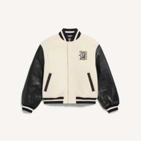 Miesten Balenciaga | NBA-yhteistyömalli, varsity-takki, väri ivory