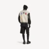 Miesten Balenciaga | NBA-yhteistyömalli, varsity-takki, väri ivory Miesten Balenciaga | NBA-yhteistyömalli, varsity-takki, väri ivory
