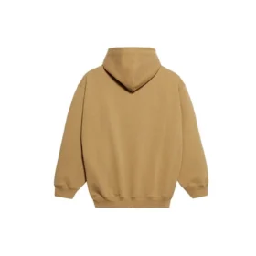 Miesten Balenciaga Paris Laurel -fleece, painatus, khaki 570811TIV259605 Miesten Balenciaga Paris Laurel -fleece, painatus, khaki 570811TIV259605