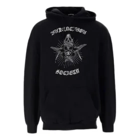 Miesten Balenciaga-pullover, painatus, musta 570811TJVE91000 Miesten Balenciaga-pullover, painatus, musta 570811TJVE91000