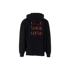 Miesten Balenciaga-pullover, painatus, musta 570811TJVE91000 Miesten Balenciaga-pullover, painatus, musta 570811TJVE91000