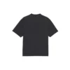 Miesten Balenciaga Retro Knit BB Paris -painatus, lyhythihainen versio, musta 594579TGV601000