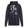 Miesten Balenciaga Speedhunters Boysband -painatus, huppari, pitkähihainen, tummansininen 541873TCV371055