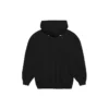 Miesten Balenciaga SS21 Alphabet-painatus, pitkähihainen, musta 570811TJVL61070