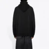 Miesten Balenciaga SS21 Alphabet-painatus, pitkähihainen, musta 570811TJVL61070
