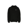 Miesten Balenciaga SS21 puuvillainen, iso huppari, pitkähihainen, musta 620973TKV871070