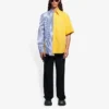 Miesten Balenciaga SS21 -raidallinen löysähihainen paita 658850TIM369086