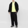 Miesten Balenciaga SS21 vetoketjullinen pitkähihainen takki, musta 641659TIV551070
