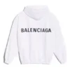 Miesten Balenciaga, takana logo, valkoinen 556143TAV379000