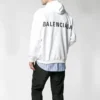 Miesten Balenciaga, takana logo, valkoinen 556143TAV379000