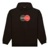 Miesten Balenciaga Uniform Plush Loose Classic Black 620973TIV801000