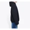 Miesten Balenciaga Uniform Plush Loose Classic Black 620973TIV801000