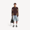 Miesten Denim-shortsit, stay press -mallia, vaaleansininen Miesten Denim-shortsit, stay press -mallia, vaaleansininen
