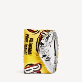 Miesten keltainen Chips-passikotelo