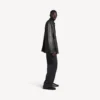 Miesten musta carcoat-takki Miesten musta carcoat-takki