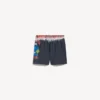Miesten mustat extreme tie dye -uimahousut