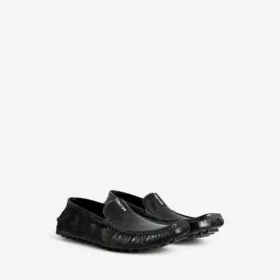 Miesten mustat Portofino-loaferit