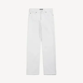 Miesten slim fit -farkut, valkoiset