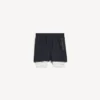 Miesten techwear-shortsit, väri navy/valkoinen