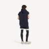 Miesten techwear-shortsit, väri navy/valkoinen