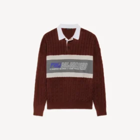 Miesten urheilullinen, palapatch-koristeinen pikeepaidat, väri burgundy/monivärinen