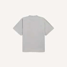 Miesten vintage-tyylinen ylisuuri surffari-T-paita, Balenciaga-harmaa