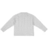 Mini Allover Logo -neuletakki ”Light Grey White” 699822T32331461