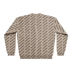 Mini-villapaita, jossa logo koko pinnalla, ”Beige” 736247T32339977