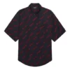 Minimal-lyhythihainen paita ”Black Red” 658841TKO521076