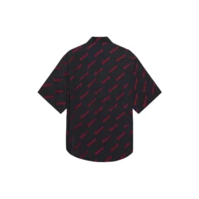 Minimal-lyhythihainen paita ”Black Red” 658841TKO521076