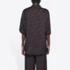Minimal-lyhythihainen paita ”Black Red” 658841TKO521076