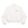 Mirror Balenciaga Regular -verryttelytakki ”White” 790745TPQ389000