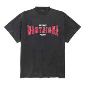 Montaigne-T-paidat, oversized-malli ”Black Faded” 787349TRVN31048 Montaigne-T-paidat, oversized-malli ”Black Faded” 787349TRVN31048