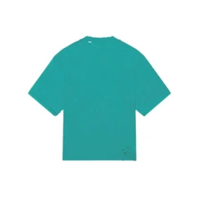 Mosaikkilogo BB-aakkoset, löysät reiät, kulunut vaikutelma, lyhythihainen, unisex, sininen 651795TKVF53660 Mosaikkilogo BB-aakkoset, löysät reiät, kulunut vaikutelma, lyhythihainen, unisex, sininen 651795TKVF53660
