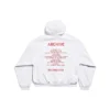 Music Archive Series Connected Zip Up Medium Fit -huppari ”Light Grey Red” 744457TQVA61561
