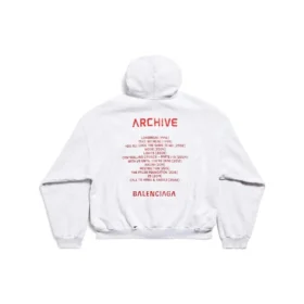 Music Archive Series Connected Zip Up Medium Fit -huppari ”Light Grey Red” 744457TQVA61561 Music Archive Series Connected Zip Up Medium Fit -huppari ”Light Grey Red” 744457TQVA61561
