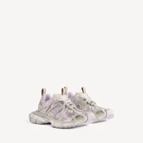 Naisten 3XL Extreme Laces Tennarit, väri beige/ruskea/lila