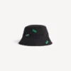 Naisten 520-tarra-bucket-hattu, musta