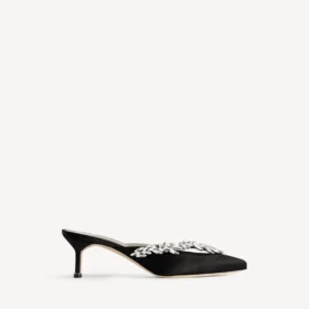 Naisten Balenciaga | Manolo Blahnik -pistokkaat, musta