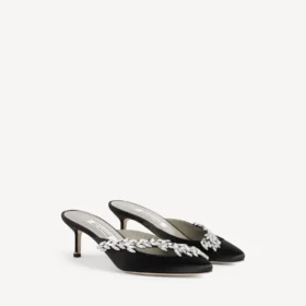 Naisten Balenciaga | Manolo Blahnik -pistokkaat, musta